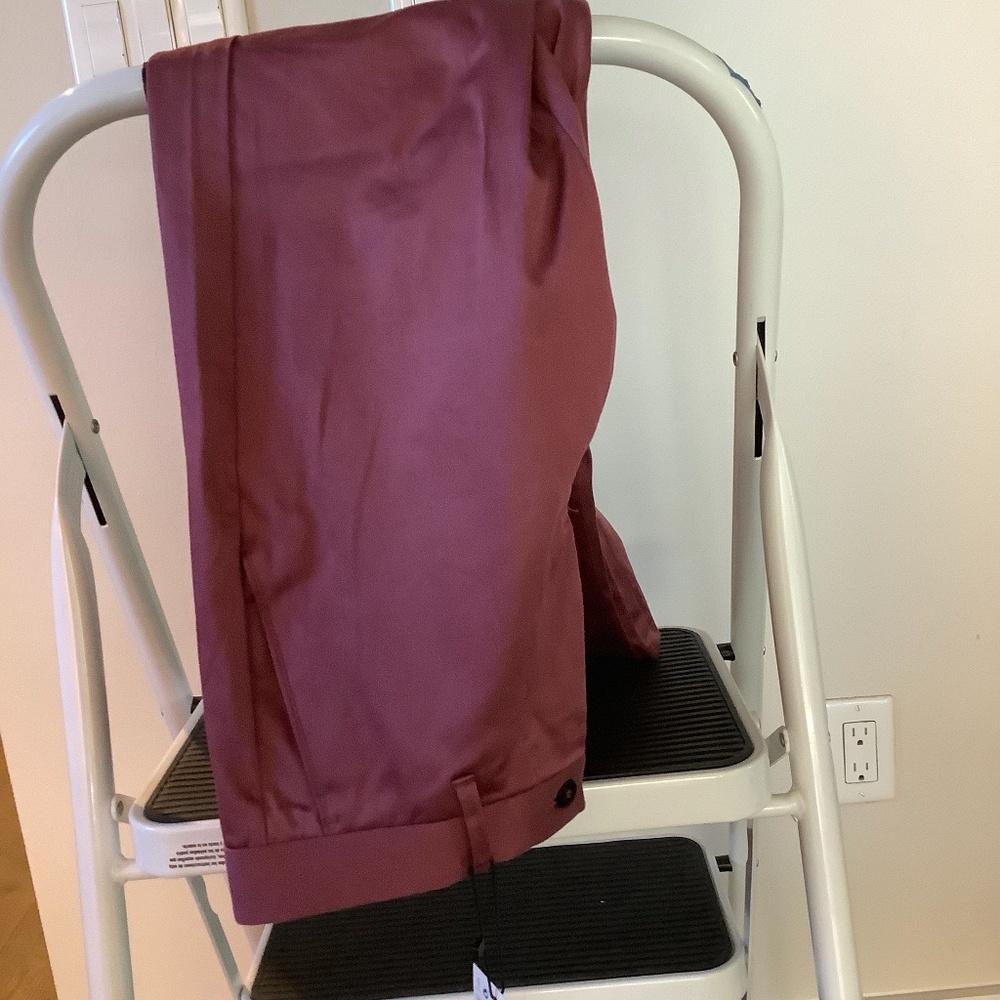 Red Skinny Fit Dress Pants Zara NEW